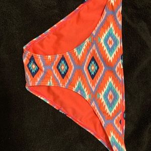 Printed bikini bottoms